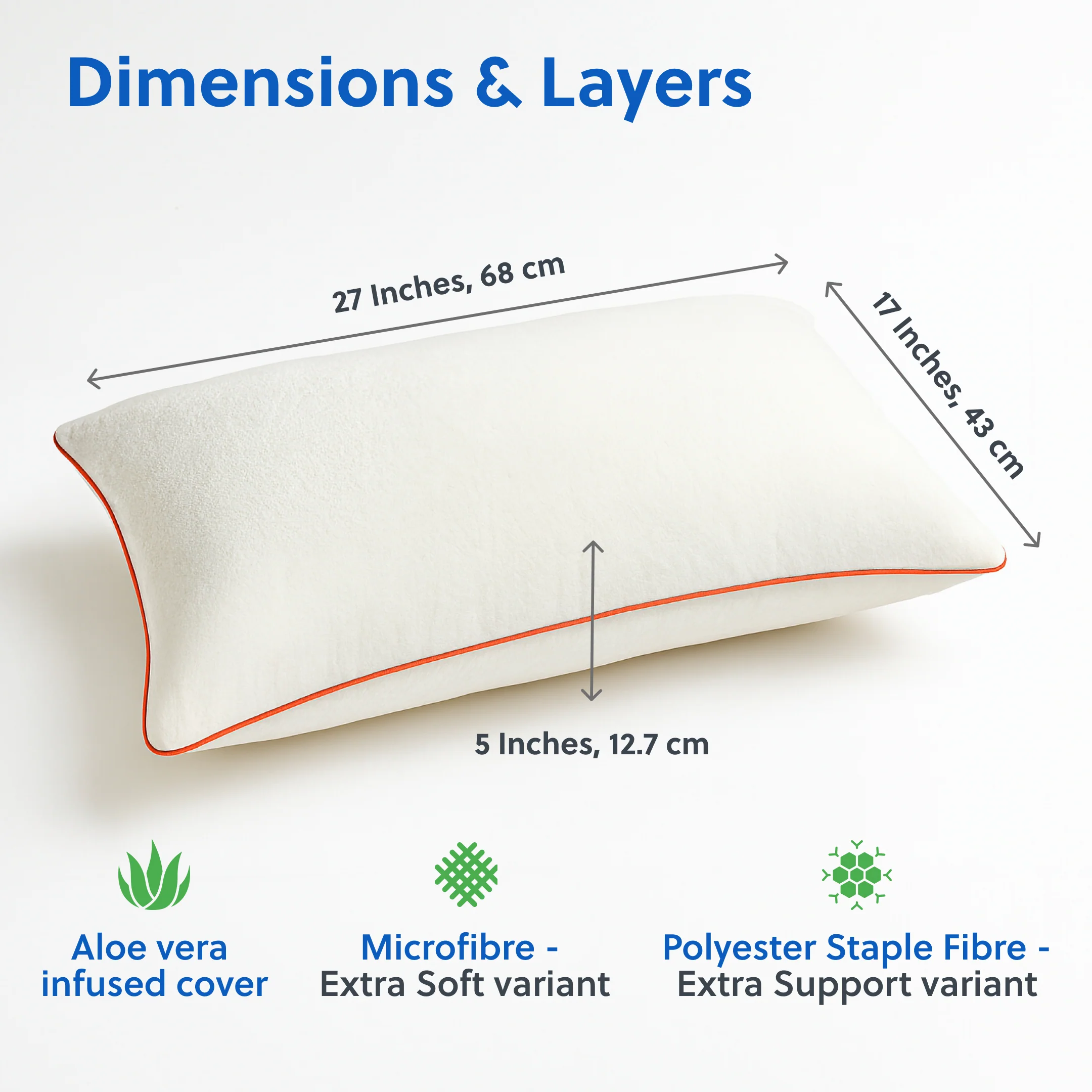 Flo Adjustable Pillow (Fibre) - Image 7