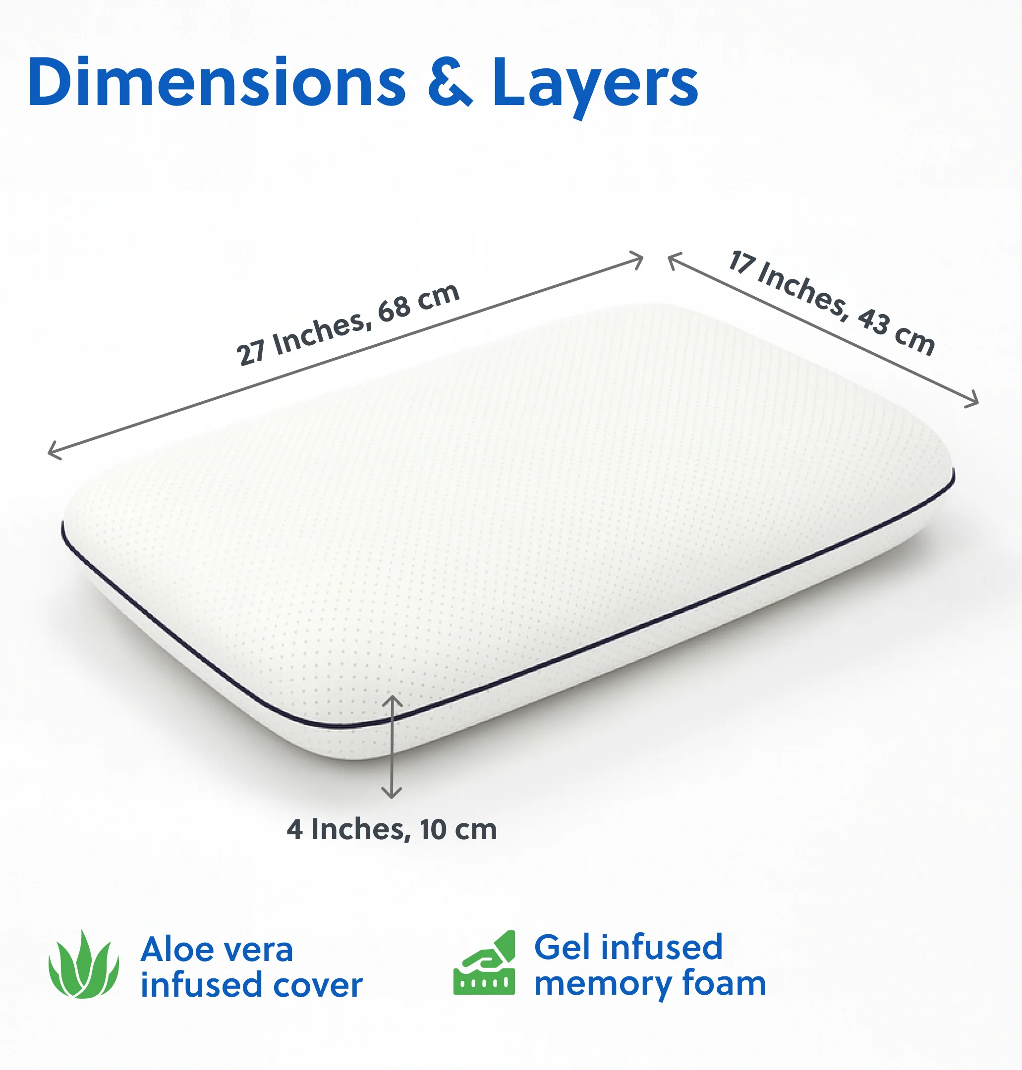 Flo Adjustable Pillow (Memory Foam) - Image 10