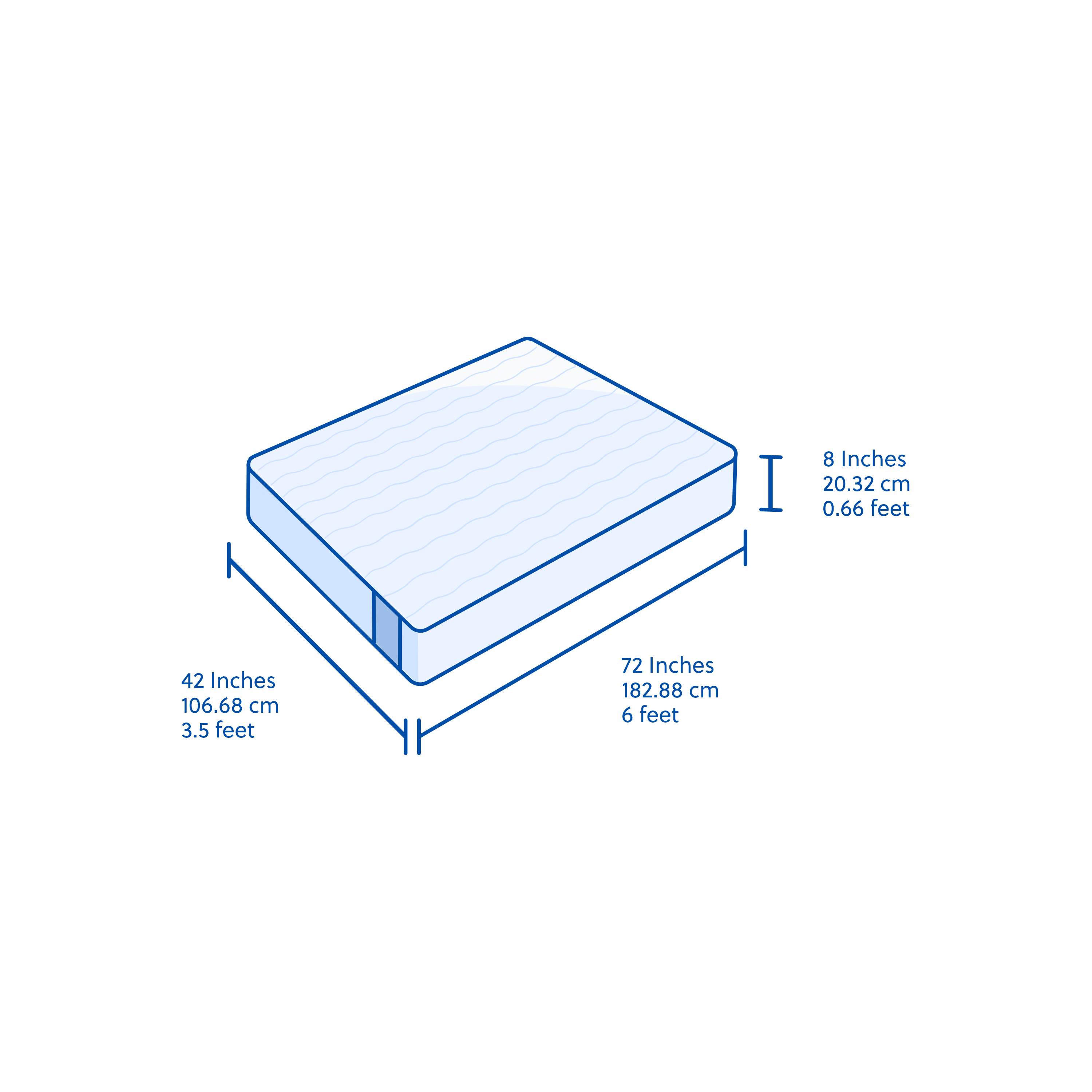 Flo mattress 8inch Ortho - Image 40